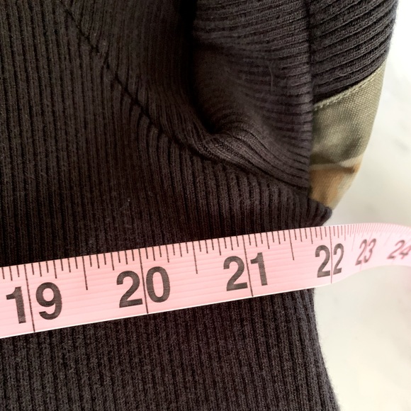 G Raw camo bomber with knit details deep front pockets cotton size M - Picture 12 of 14